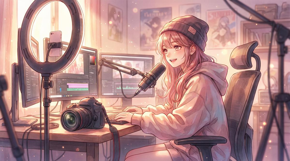 暗网创作者日常vlog视频